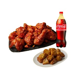 BBQ치킨 마라핫+BBQ 맛탕+콜라 1.25L 모바일쿠폰