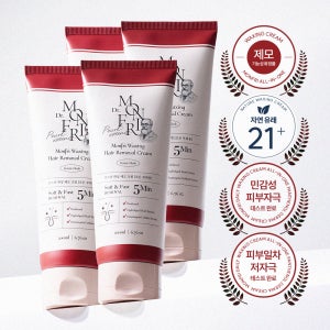 먼프리 셀프 김영대 제모 크림 팔 다리 겨드랑이 왁싱 200ml, 4개
