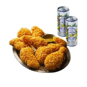 BBQ치킨 황금올리브 치킨+레몬보이2캔 모바일쿠폰
