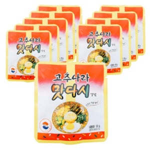 페퍼햅 고추나라 맛다시 양념, 60g, 10개