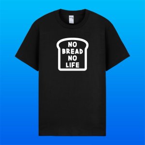 빵 티셔츠 귀여운 빵티 데일리티 No Bread No Life 빵투어 필수템