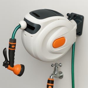 미우뮤 자동 릴호스 벽걸이형 워터릴 세차 청소 물호스