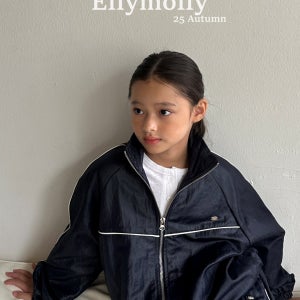 엘리몰리 가을 코팅 삥줄JP 유아 키즈 주니어 바람막이 점퍼 아우터 데일리룩 등원룩