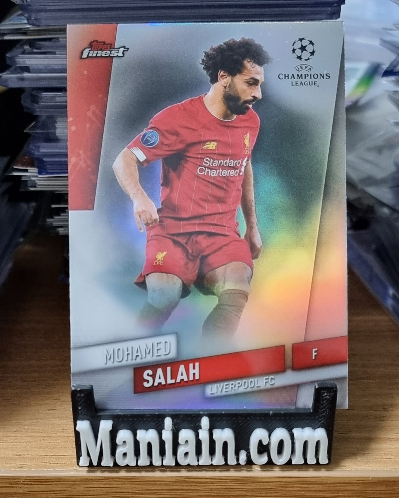모하메드 살라 2019-20 Topps Finest Refractor No-50 축구카드