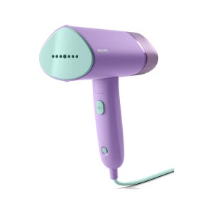 필립스 여행용 휴대용 미니 소형 접이식 핸디 퀵 스팀다리미 STH3010 퍼플