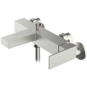 욕실수전 샤워기 교체 폰타나 콰드로 TF-B5119 BN 브러쉬드 니켈 샤워욕조수전