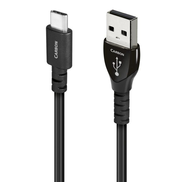 AudioQuest 0.75m 탄소 USBA C 고해상도 오디오 케이블