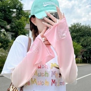 팔 토시 헐렁한팔토시 골프 운전 여름 자외선 차단 손가락 고리