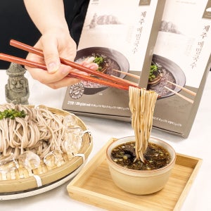 제주산 메밀로 만든 메밀 소바 1팩(2인분)+1팩(2인분)