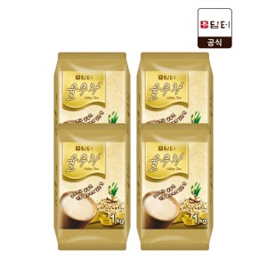 [라운지] 담터 율무차 덕용 1kg, 4개