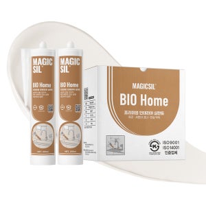 오성 매직씰 바이오홈 욕실 주방 싱크대 조색 프리미엄 인테리어 실리콘 아이보리, 10개
