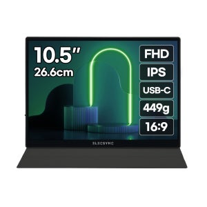 일렉싱크 포터블 터치 모니터 FHD 서브 보조 S10T 26cm(10.5인치)