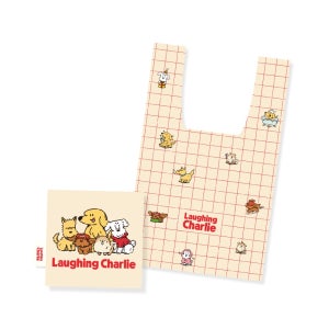 래핑찰리 바쿠백 강아지 장바구니 반려견가방