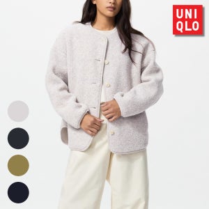 유니클로 보아 후리스 릴랙스 가디건 4컬러