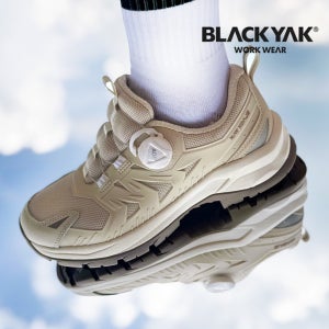 블랙야크 트레킹화 다이얼 가벼운 등산화 남자 여성 NEW베이지 메쉬 통기성