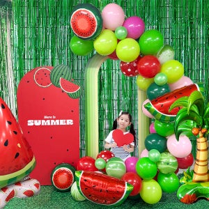 수박놀이 포토존 세트 02 / 여름 과일 수박데이 행사 판넬 현수막 풍선 포토존 장식 소품 슈퍼컴 하드보드지 110cm 슈퍼컴 하드보드지 110cm