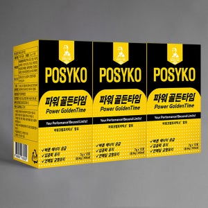 파시코 파워골든타임 3팩 36포 근육경련 마그네슘보충제 전해질음료 전해질보충제 이온음료분말