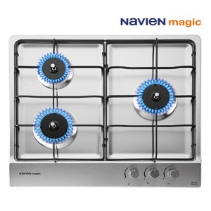 나비엔 매직 GRB-3303ND(LNG) 빌트인 3구 가스레인지 건전지형