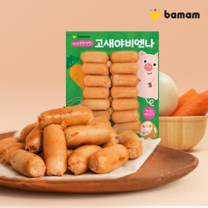 바맘 성분좋은 프리미엄 고새야 비엔나 소시지 200g