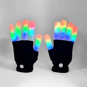LED 파티장갑 무대 파티용품 할로윈 파티소품 조명 라이트