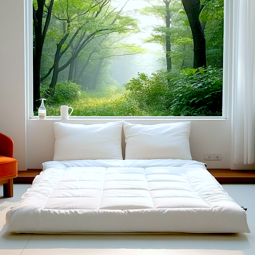 호텔 순면 60수 겨울 차렵이불 사계절 <b>알러지</b>케어 이불 구름 먼지없는 침구 SS