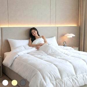 호텔 순면 60수 겨울 차렵이불 사계절 알러지케어 이불 구름 먼지없는 침구 SS