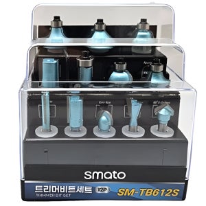 스마토 트리머비트세트 SM TB612S (12종), 1개