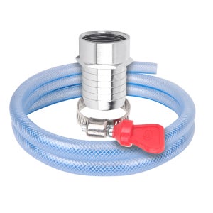 물호스 청소 베란다 호스밴드 나사수도용 19mm 편사 특대 물호스 세트2M