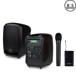 카날스 AT-117BN 충정식스피커 CD플레이어 블루투스 행사용 공연용 색소폰 가방포함