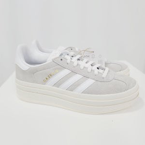 아디다스 가젤 볼드 키높이 스니커즈 그레이