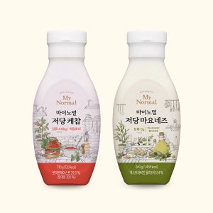 마이노멀 저당 저칼로리 케찹 + 엑스트라버진 올리브오일 마요네즈