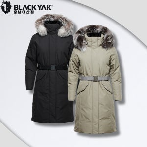 블랙야크 역시즌 롱패딩 고어텍스 구스다운 여성 겨울 파카 알라야 GTX 히팅 다운자켓