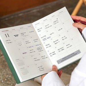 2026 먼슬리 다이어리 A5 오피스 월간 날짜형 업무용 스케줄러