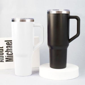 1200ml(1.18L) 초대형 텀블러 스텐 텀블러 빨대포함 보온보냉 40oz