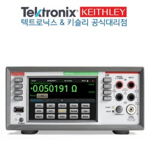 DMM6500, 키슬리 6.5Digit 터치 디지털 멀티미터, 100nV, 10pA, 1uOhm, 1MSample/s, 16Bit, 10Ch Scan card(Option)