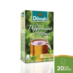 [Dilmah TEA] 딜마 포일 Dilmah FOIL ENV TBAG Pure PEPPERMINT Leaves (20 x 1.5g)