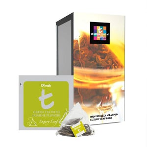 [Dilmah TEA] 딜마 t 시리즈Dilmah T-SACHET GREEN TEA WITH JASMINE FLOWER (50 x 2g)