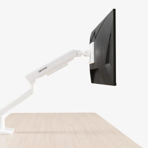 장력조절이 쉬운 이지밸런스 싱글 모니터 거치대 모니터암 스탠드 최대 40인치 회전 스위블