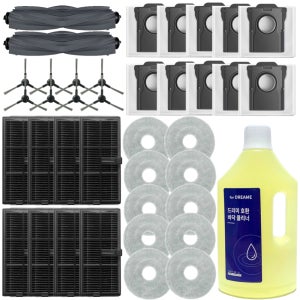 [호환] 드리미 L10s Ultra Gen2 소모품 세제 먼지봉투 1년세트
