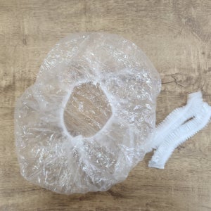 일회용 비닐 헤어캡 고급형 size free