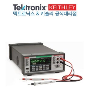 DAQ6510, 키슬리 6.5Digit 터치 데이터 로깅/디지털 멀티미터, 100nV, 10pA, 1uOhm, 1MSample/s, 16Bit, 2슬롯 스위치 카드(Option)