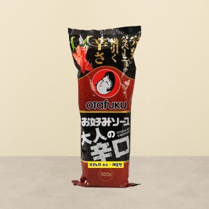 오타후쿠 오코노미 소스 매운맛 일본 소스 오코노미야끼 양배추요리 일식 300g