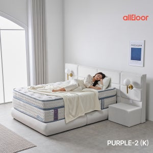 올플로어 PURPLE-02 호텔식 편안한 지퍼분리형 토퍼 매트리스 K(킹)