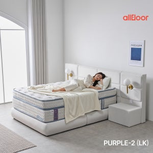 올플로어 PURPLE-02 호텔식 편안한 지퍼분리형 토퍼 매트리스 LK(라지킹)