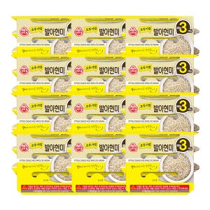 오뚜기 맛있는 오뚜기밥 발아현미 210g, 36개