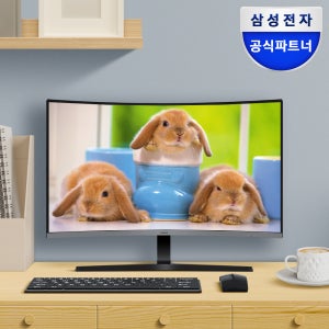 삼성전자 삼성 LS27D390 68.6cm (27인치) 커브드 모니터 VA 100Hz