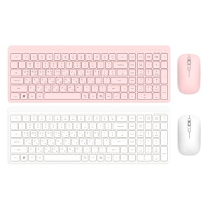 에이투 KM385 저소음 무선 키보드 마우스 세트 수신기 인체공학 사무용 업무용 휴대용