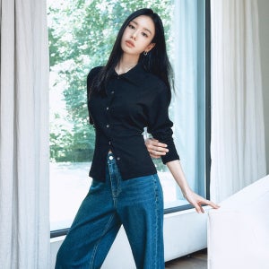 [2종세트] 25FW 플리츠 버튼업 슬림 블라우스