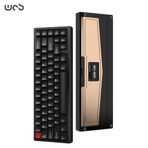 WOB ZEN65 레이니 알루미늄 키보드 유무선 썬더블랙, 바이올렛축