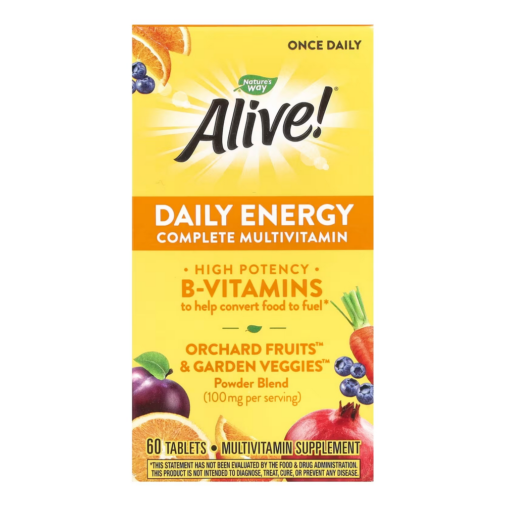 네이쳐스웨이 <b>얼라이브 데일리 에너지</b> 컴플리트 멀티비타민 60타블렛